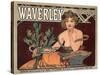 Waverley Cycles, 1896-Alphonse Mucha-Stretched Canvas