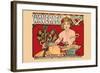 Waverley Cycles-Alphonse Mucha-Framed Art Print