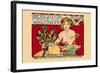 Waverley Cycles-Alphonse Mucha-Framed Art Print