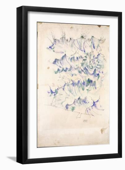 Waves, 1912-Egon Schiele-Framed Giclee Print