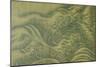 Waves, Album Leaf, Ink on Silk, 13th Century-null-Mounted Giclee Print