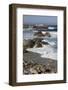 Waves Along Monterey Peninsula, California Coast, Vertical Image-Sheila Haddad-Framed Photographic Print