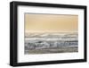 Waves and Beach by the Jokulsarlon, Iceland-Arctic-Images-Framed Photographic Print