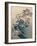 Waves and Birds, circa 1825-Katsushika Hokusai-Framed Giclee Print