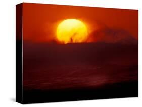 Waves and Sun, Cannon Beach, Oregon, USA-Art Wolfe-Stretched Canvas