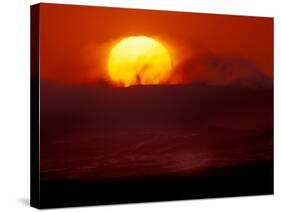 Waves and Sun, Cannon Beach, Oregon, USA-Art Wolfe-Stretched Canvas