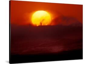 Waves and Sun, Cannon Beach, Oregon, USA-Art Wolfe-Stretched Canvas