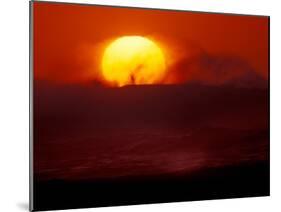 Waves and Sun, Cannon Beach, Oregon, USA-Art Wolfe-Mounted Premium Photographic Print