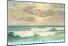 Waves at Santa Barbara, California-null-Mounted Art Print
