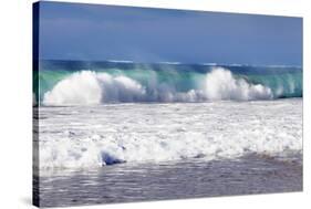 Waves at the Beach, Playa Del Castillo, El Cotillo-Markus Lange-Stretched Canvas