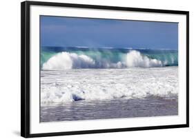 Waves at the Beach, Playa Del Castillo, El Cotillo-Markus Lange-Framed Photographic Print