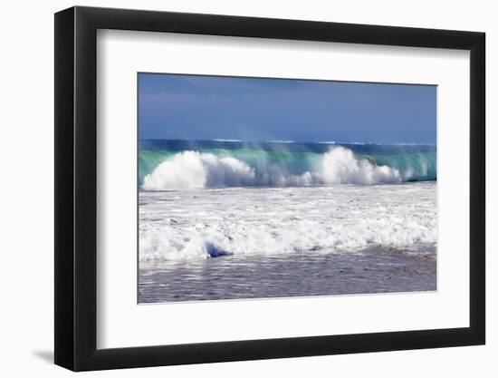 Waves at the Beach, Playa Del Castillo, El Cotillo-Markus Lange-Framed Photographic Print