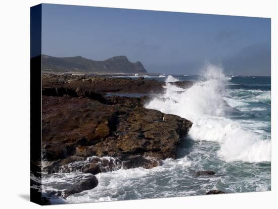 Waves at the Cape of the Good Hope, Cape of the Good Hope, Capetown, South Africa-Thorsten Milse-Stretched Canvas