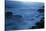 Waves braking on the coast, Coral Sea, Surfers Paradise, Queensland, Australia-Panoramic Images-Stretched Canvas