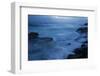 Waves braking on the coast, Coral Sea, Surfers Paradise, Queensland, Australia-Panoramic Images-Framed Photographic Print