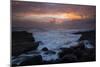 Waves braking on the coast, Coral Sea, Surfers Paradise, Queensland, Australia-Panoramic Images-Mounted Photographic Print