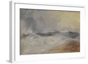 Waves Breaking Against the Wind-JMW Turner-Framed Giclee Print