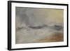 Waves Breaking Against the Wind-JMW Turner-Framed Giclee Print