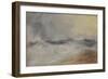 Waves Breaking Against the Wind-JMW Turner-Framed Giclee Print