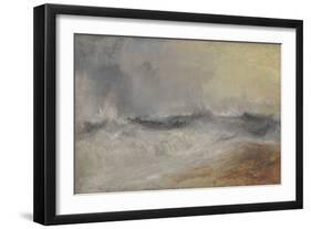 Waves Breaking Against the Wind-JMW Turner-Framed Giclee Print