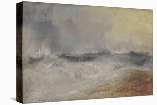 Waves Breaking Against the Wind-JMW Turner-Stretched Canvas