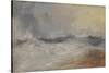 Waves Breaking Against the Wind-JMW Turner-Stretched Canvas