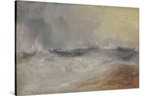 Waves Breaking Against the Wind-JMW Turner-Stretched Canvas