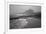 Waves Breaking at Bamburgh Beach Looking Towards Bamburgh Castle on a Misty Morning-Ann and Steve Toon-Framed Photographic Print