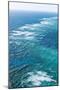 Waves Breaking on Great Barrier Reef, Queensland, Australia-null-Mounted Photographic Print