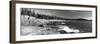 Waves Breaking on Rocks at the Coast, Acadia National Park, Schoodic Peninsula, Maine, USA-null-Framed Photographic Print