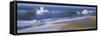 Waves breaking on the beach, Playa La Cachora, Todos Santos, Baja California Sur, Mexico-Panoramic Images-Framed Stretched Canvas