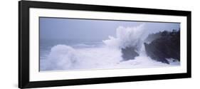 Waves Breaking on the Coast, Shore Acres State Park, Oregon, USA-null-Framed Photographic Print