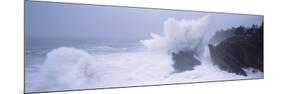 Waves Breaking on the Coast, Shore Acres State Park, Oregon, USA-null-Mounted Photographic Print