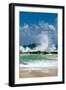 Waves Breaking on the Rocks at Kauapea Beach, Kauai, Hawaii, USA-Richard Duval-Framed Photographic Print