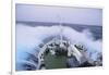 Waves Breaking over the Bow of a Ship-DLILLC-Framed Photographic Print