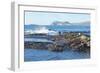 Waves Breaking-G and M Therin-Weise-Framed Photographic Print