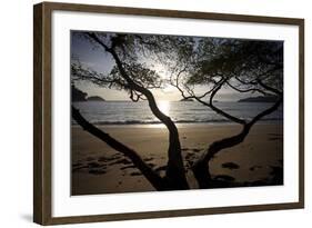 Waves Crash on the Shores of Playa Manuel Antonio, Manuel Antonio National Park, Costa Rica-Adam Barker-Framed Photographic Print