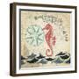 Waves Crash-The Saturday Evening Post-Framed Giclee Print