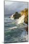 Waves Crashing Along Cape Kiwanda. Pacific City, OR-Justin Bailie-Mounted Photographic Print