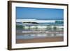 Waves Crashing Ashore from Indian Ocean-Kim Walker-Framed Photographic Print