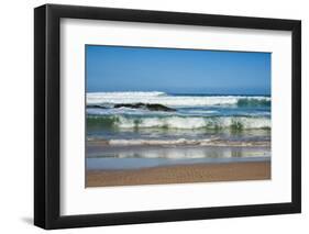 Waves Crashing Ashore from Indian Ocean-Kim Walker-Framed Photographic Print