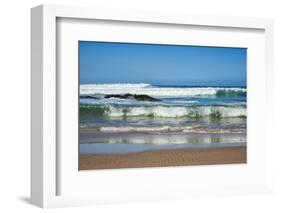 Waves Crashing Ashore from Indian Ocean-Kim Walker-Framed Photographic Print