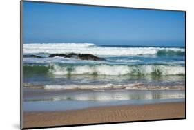 Waves Crashing Ashore from Indian Ocean-Kim Walker-Mounted Photographic Print