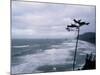 Waves Crashing into Rocks on the Pacific Coast, Oregon, United States of America, North America-Aaron McCoy-Mounted Photographic Print