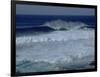 Waves Crashing off Easter Island, Chile-Michael Brown-Framed Premium Photographic Print