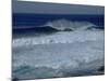 Waves Crashing off Easter Island, Chile-Michael Brown-Mounted Photographic Print