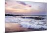 Waves Crashing on Negombo Beach at Sunset, West Coast of Sri Lanka, Asia-Matthew Williams-Ellis-Mounted Photographic Print