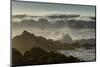 Waves Crashing on Rocks at Sunset, Asilomar State Beach, California-Sheila Haddad-Mounted Photographic Print