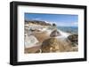 Waves crashing on rocks, Cala Seregola, Capo Pero, Elba Island, Livorno Province, Tuscany, Italy, E-Roberto Moiola-Framed Photographic Print