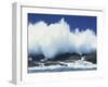 Waves Crashing on Rocks on the Coast of South Africa, Africa-Groenendijk Peter-Framed Photographic Print